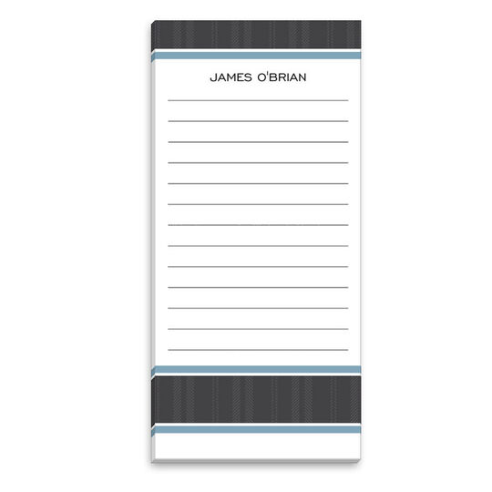 Charcoal Wool List Notepad